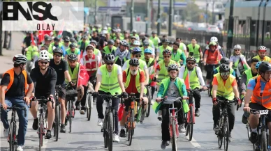 Gazze'de Yüzlerce Kişi Bisikletleriyle Dayanışma İçin Pedal Çevirdi