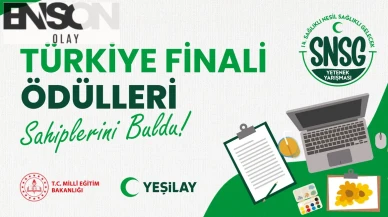 Sağlıklı Geleceğe İlk Adım Yarışması'nda Türkiye Birincileri Ödül Aldı