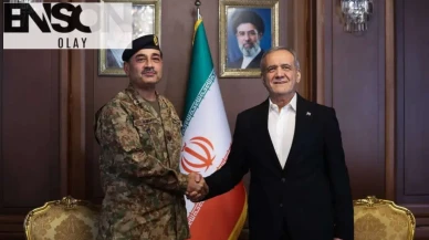 Pakistan Genelkurmay Başkanı Munir, İran Cumhurbaşkanı Pezeşkiyan ile görüştü