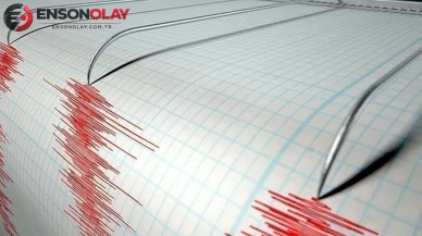 Son dakika deprem oldu!