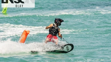 İzeltaş Dünya Motosurf Şampiyonası'nda rekabet coşkusu dorukta