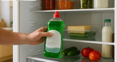 Bulaşık deterjanını hemen buzdolabına koyun