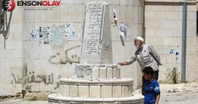 Batı Şeria’da provokasyon ! İsrailli Milletvekili Sukkot Filistinlilere ait anıtı parçaladı