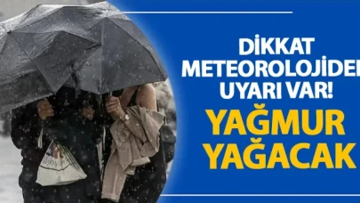 Dikkat meteorolojiden uyarı var! Yağmur yağacak