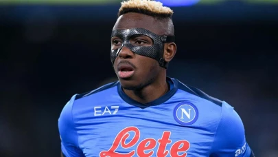 Napoli'den Galatasaray'a transfer olan Osimhen'in yüzündeki sırrı merak edenler için flaş detaylar!