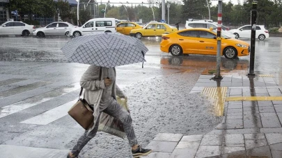 Ankara için kuvvetli sağanak yağış uyarısı