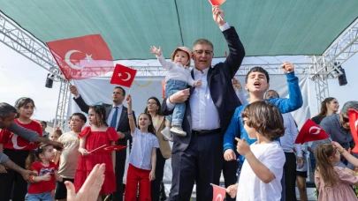Başkan Tugay: Çocuklarımıza o güzel ülkeyi hep beraber armağan edelim