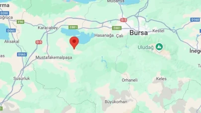 Bursa'da 3,4 büyüklüğünde deprem