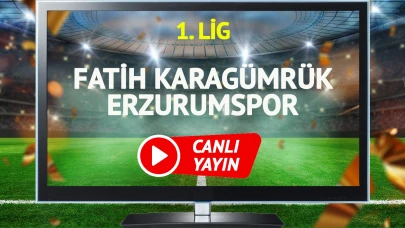 CANLI YAYIN | Fatih Karagümrük Erzurumspor maçı TRT Spor canlı izle!