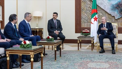 Fidan, Tebbun ile görüştü: Cezayir ile ortak politikalar geliştirmek istiyoruz