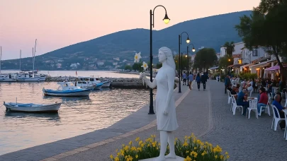 Karaburun İskelesi: Nergis Kokulu Akşamlar ve Ege'nin En Samimi Çay Bahçeleri!