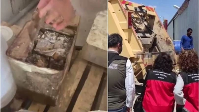 Konya'da 50 ton kaçak eritme peyniri imha edildi!