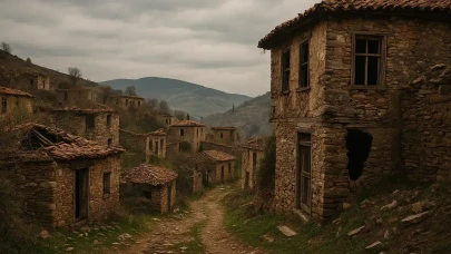 Ege'nin Sıra Dışı Köyü Lübbey'de Fotoğraf Çekmek İçin Yürek Gerek!