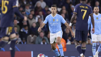 Manchester City'de Rodri sevinci