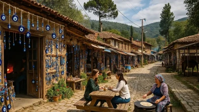 Nazarköy'de Gözlerden Uzak: El Yapımı Boncuklarla Kahvaltı Keyfi!
