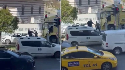 Yol Vermeme Tartışması Kavgaya Dönüştü: Şahıs Çekiçle Saldırdı