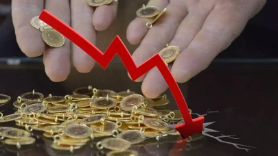 Altın yatırımcısı dikkat! Fiyatlarda sert düşüş: Gram altın kritik seviyenin altına indi!