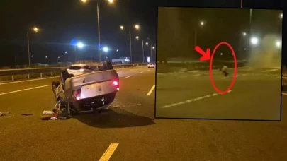 Sakarya'da otoyolda korkunç kaza