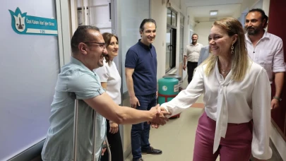 Başkan Mutlu, Belediye Birimlerini Bayramda Ziyaret Etti