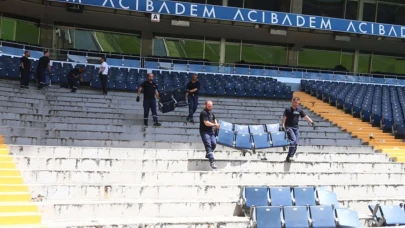 Fenerbahçe Stadyumu'nda çalışmalar başladı! Koltuklar sökülüyor! - TRHaber
