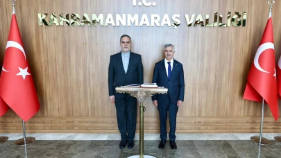 Kahramanmaraş Valisi İran Büyükelçisi'ni Ağırladı!