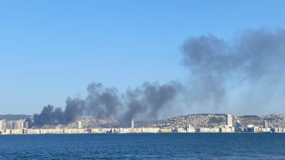 Plastik fabrikasında yangın: Dumanlar gökyüzünü kapladı!