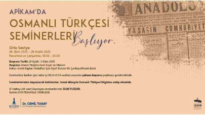 APİKAM'da Orta Seviye Osmanlı Türkçesi Seminerleri başlıyor