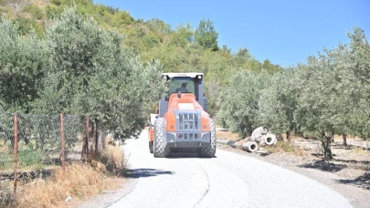 Belenyenice ve Kağan Mahallelerinin yolları yenilendi