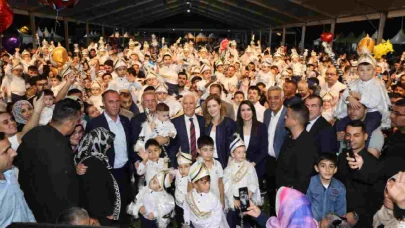 Büyükşehir’den toplu sünnet şöleni