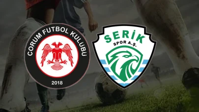 ÇORUM FK-SERİK SPOR MAÇI CANLI YAYIN DETAYLARI: Çorum FK ile Serik Spor Arasındaki Karşılaşma Hangi Kanalda Yayınlanacak?