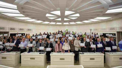 Gaziantep’te GastroANTEP esnafına yönelik Kültür Yolu Festivali kapsamında teşekkür etkinliği düzenlendi