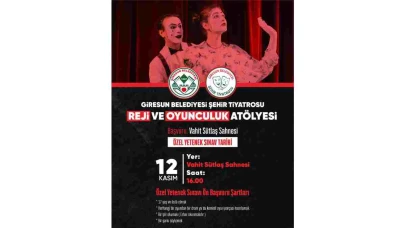 Gençlik Birikim ve Sanat Topluluğu (GBŞT), Reji ve Oyunculuk Atölyesi Eğitimi Düzenliyor!