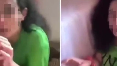 Eşini döven adam, şoke edici bir şekilde canlı yayında görüntülendi