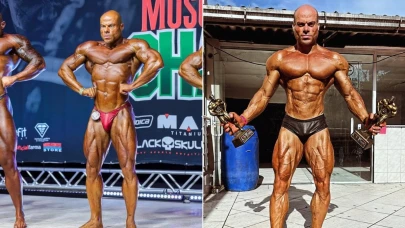 Ünlü vücut geliştirmeci, sevgilisi tarafından katledildi