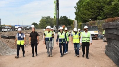 Yasin Özlü, Başiskele'de gerçekleştirilen projeleri sahada detaylı bir şekilde inceledi