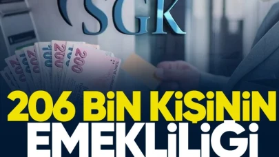 206 bin kişinin emekliliği iptal edildi!