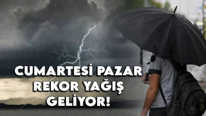 Avrupa ve Asya'da benzeri görülmemiş! Cumartesi ve pazar günleri için rekor yağış bekleniyor