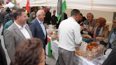 Başkan Sarıkurt’tan Gazze Kermesi'ne destek