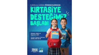 Belediyeden öğrencilere destek: Okul çantası ve kırtasiye malzemeleri hediye edilecek
