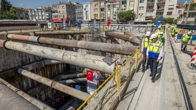 Buca Metrosu'nun tünelleri, Fuar İzmir ile 2027 yılının sonunda buluşmak üzere hazırlanıyor