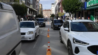 Büyükşehir’den çift sıra park sorununa çözüm