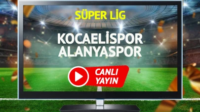 Kocaelispor Alanyaspor maçı Bein Sports canlı izle!