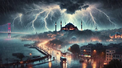 İstanbul'u bekleyen doğa olayları için uyarı: Valilikten kritik açıklama geldi! Salı günü sel, yıldırım ve dolu tehlikesi!