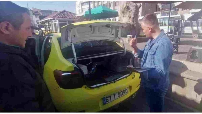 Kdz. Ereğli Belediyesi, şehirdeki taksilerin denetimini sıkılaştırıyor