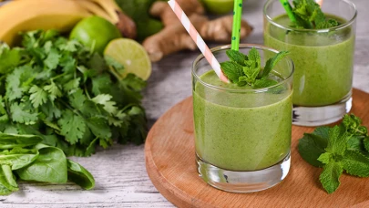 Kişnişli smoothie tarifi... En kolay ve lezzetli Kişnişli smoothie nasıl yapılır? Pratik kişnişli smoothie tarifi