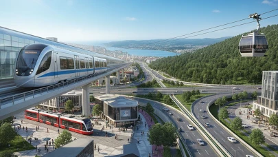 Kocaeli raylı sistemlerle örülüyor! Tren, metro, tramvay, teleferik...