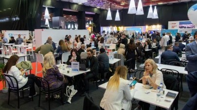 Manavgat Belediye Başkan Vekili Av. Mehmet Çiçek, Antalya Turizm Fuarı'nın açılışında yerini aldı