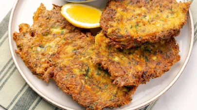 Patatesli mücver nasıl yapılır?