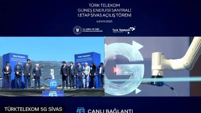 Sivas’taki dev GES uzaktan kumandalı robotla açıldı