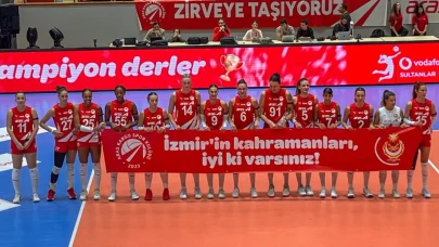 Voleybolun Parlayan Yıldızlarından İzmir İtfaiyesine Özel Teşekkür!
